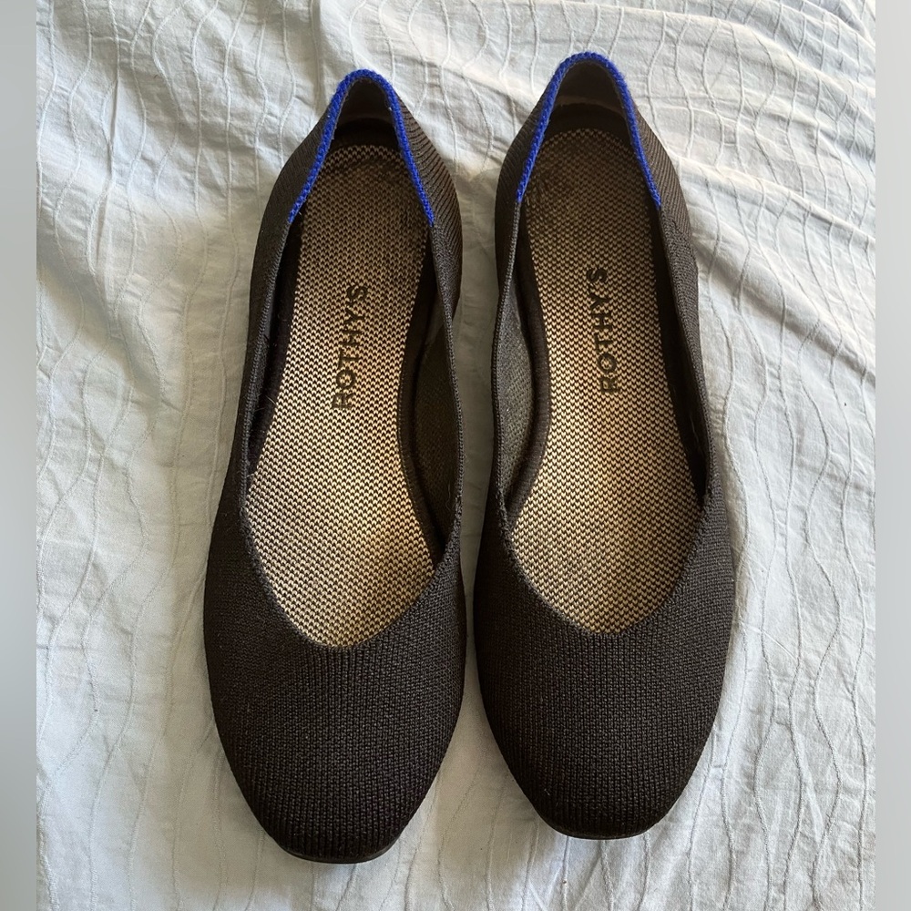 Rothy's The Square Flat Black